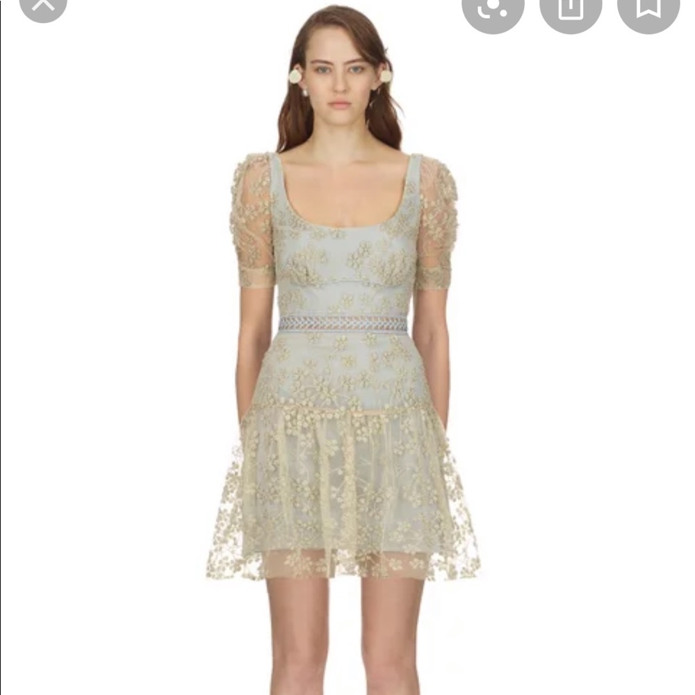 Self portrait 18 mini dress with tag